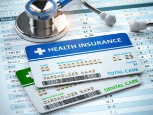 Insurance cards for dental and medical insurance